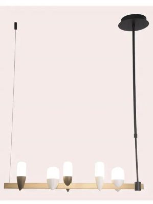 Lampa wisząca Lumes ze sklepu: Edinos.pl w kategorii: Lampy wiszące - zdjęcie WPH-EDNS-GX13N-QCJ_28693