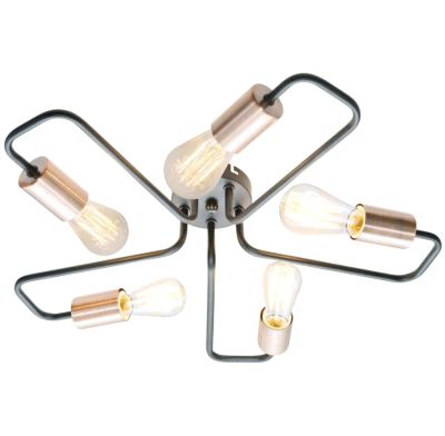 Lumes - Lampa sufitowa ze sklepu: Edinos.pl w kategorii: Lampy sufitowe - zdjęcie WPH-EDNS-GX13N-QCJ_33351
