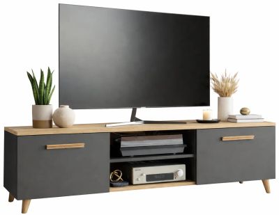 Szafka RTV Edinos ze sklepu: Edinos.pl w kategorii: Szafki RTV - zdjęcie WPH-EDNS-GX13N-QCJ_38767