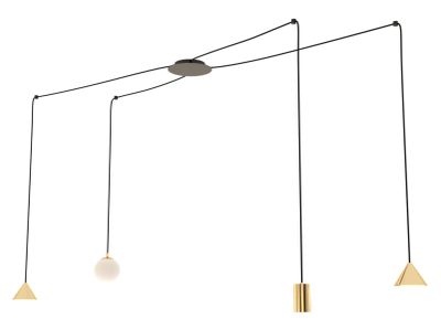 Lampa wisząca Lumes ze sklepu: Edinos.pl w kategorii: Lampy wiszące - zdjęcie WPH-EDNS-GX13N-QCJ_43669