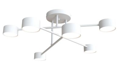 Lampa sufitowa Lumes ze sklepu: Edinos.pl w kategorii: Lampy sufitowe - zdjęcie WPH-EDNS-GX13N-QCJ_43709