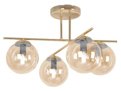 Lumes - Lampa sufitowa ze sklepu: Edinos.pl w kategorii: Lampy sufitowe - zdjęcie WPH-EDNS-GX13N-QCJ_46867