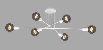Lumes - Lampa sufitowa ze sklepu: Edinos.pl w kategorii: Lampy sufitowe - zdjęcie WPH-EDNS-GX13N-QCJ_47203