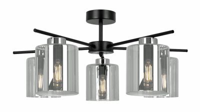 Lampa sufitowa Lumes ze sklepu: Edinos.pl w kategorii: Lampy sufitowe - zdjęcie WPH-EDNS-GX13N-QCJ_50320