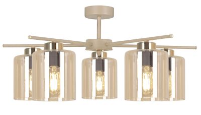 Lampa sufitowa Lumes ze sklepu: Edinos.pl w kategorii: Lampy sufitowe - zdjęcie WPH-EDNS-GX13N-QCJ_50323