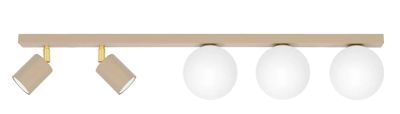 Lumes - Lampa sufitowa ze sklepu: Edinos.pl w kategorii: Lampy sufitowe - zdjęcie WPH-EDNS-GX13N-QCJ_50411
