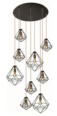 Lampa wisząca Lumes ze sklepu: Edinos.pl w kategorii: Lampy wiszące - zdjęcie WPH-EDNS-GX13N-QCJ_50960