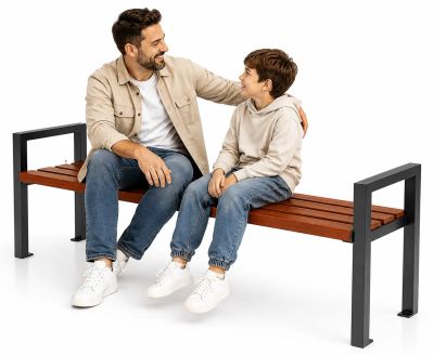Ławka ogrodowa Edinos Premium ze sklepu: Edinos.pl w kategorii: Ławki ogrodowe - zdjęcie WPH-EDNS-GX13N-QCJ_56572