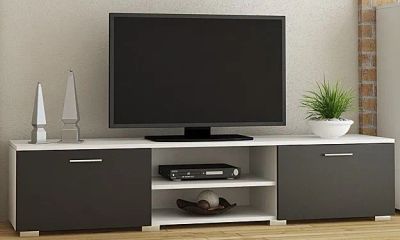 Szafka RTV Edinos ze sklepu: Edinos.pl w kategorii: Szafki RTV - zdjęcie WPH-EDNS-GX13N-QCJ_795